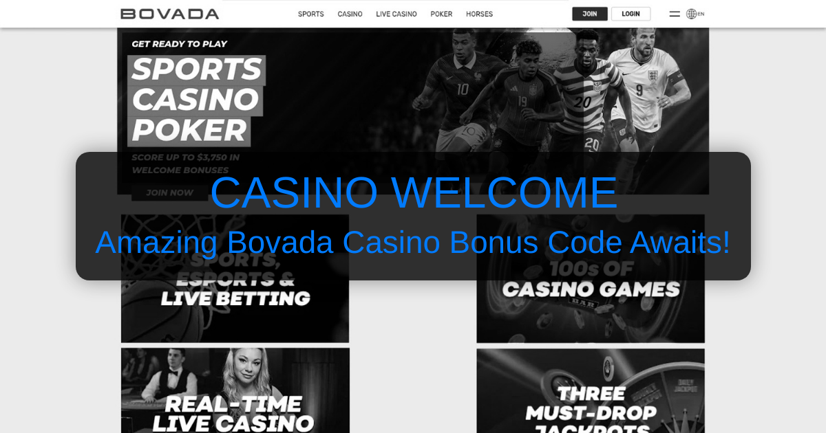 Bovada Bonus Code 2026 - Best Casino Bonuses in USA