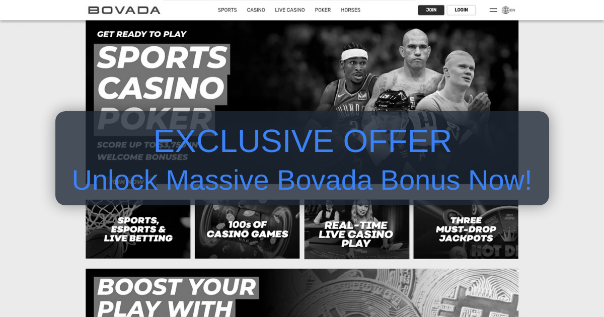 Bovada Bonus Code 2026 - United States Best Deals | Verified